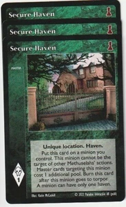 Secure Haven x3 New Blood VTES Jyhad - Picture 1 of 1