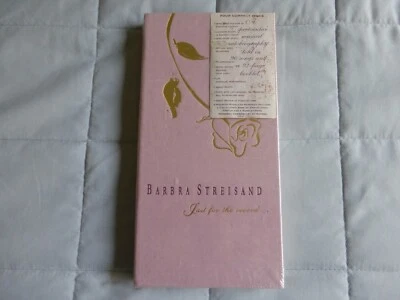 Barbra Streisand Just For The Record 4 CD Box Set 90 Songs 92 Page Booklet New - Image 1 of 4
