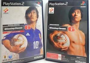 Winning Eleven 6 & WiEle 6 Final Evolution Lot Of 2 Set Sony Playstation2 Konami - Picture 1 of 10