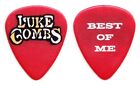 Luke Combs Best Of Me Red Guitar Pick - 2019 Tour