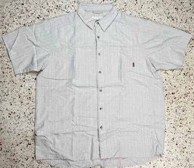 Simms Men's Button Up Short  Sleeve Outdoor Shirt Size XL - Image 1 of 4