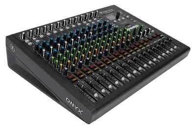 Mackie Onyx16 16-Kanal Mixer mit Multi-Track USB, 3-Band-EQ und Effektprozessor - Bild 1 von 4