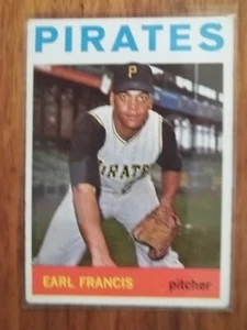 1964 Earl Francis #117 Baseball Card (Topps) - Picture 1 of 1