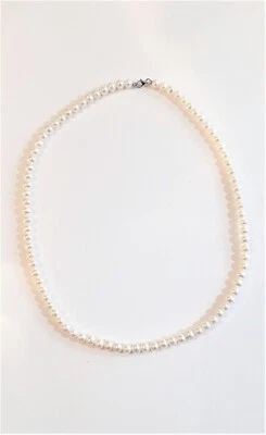 Collana Donna MIKIKO In Perle Di Acqua Dolce E Chiusura In Oro MFC450O4FCBI050 - Immagine 1 di 3