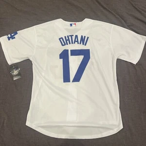 Shohei Ohtani Los Angeles Dodgers White Jersey Men’s Large - Picture 1 of 6