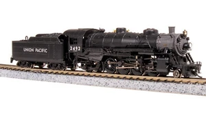 Broadway Limited 7863 N Scale UP USRA Light Mikado Steam Locomotive #2492 - Picture 1 of 5