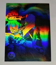 Hawkman #DCH12 Hall Of Fame1993 Skybox Hologram Trading Card NM