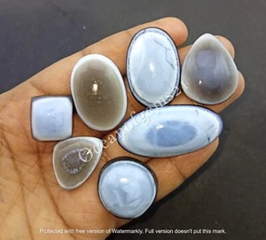 Lote de piedras preciosas ojos ópalo azul Owyhee natural, 100 quilates 3-5 piezas, piedras preciosas sueltas - Imagen 1 de 10