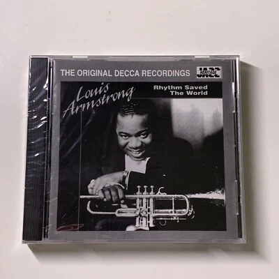 LOUIS  ARMSTRONG  * RHYTHM SAVED THE WORLD * ORIGINAL DECCA RECORDINGS  ~  CD Foto 1 de 2