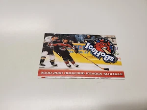 JS15 Rockford IceHogs 2000/01 Minor Hockey Pocket Schedule - CherryVale - Picture 1 of 2