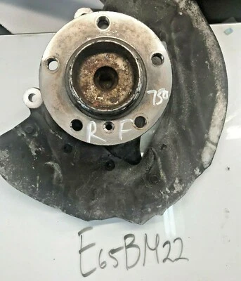 BMW 750I E65 2006-2008 buje de husillo de nudillo delantero derecho fabricante original Foto 1 de 4