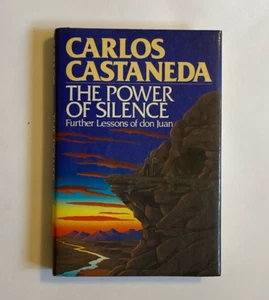 The Power of Silence by Carlos Castaneda; 1st Edition w # Row, VG+/VG+ Condition - Picture 1 of 7
