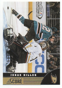 2013-14 Score Hockey #2 Jonas Hiller