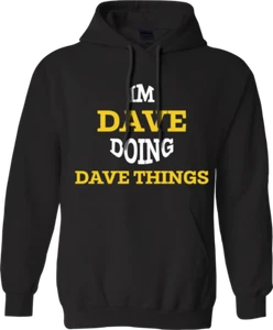 Personalised Custom Hoodie Your Name Funny Adults Novelty Retro Gifts - Picture 1 of 16