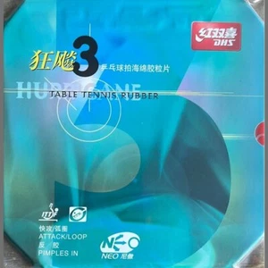 DHS Hurricane 3 Neo Table Tennis Rubber - Picture 1 of 8