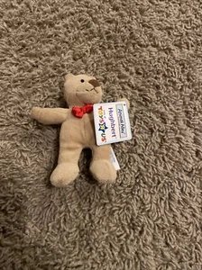 2001 Toys R Us McDonalds Animal Alley Hughbert orsacchiotto peluche animale di peluche - Foto 1 di 2