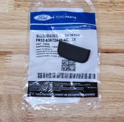 NEW 2016-2023 Ford Mustang BLACK Sun Visor Bolt Cover Clip, OEM Foto 1 de 4