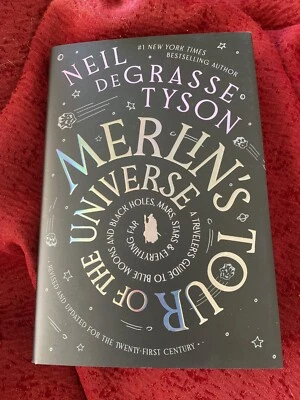 NEIL DE GRASSE TYSON MERLIN'S UNIVERSE  HARDCOVER SIGNED - Image 1 of 4