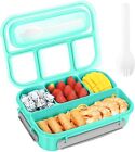 1300ML Bento Box Lunch Food Container Storage with 4 Compartment For Kids Adults