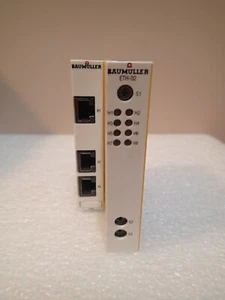 WARRANTY BAUMULLER ETH-02 BMC-M-ETH-02-10-00 (Ethernet) CANopen MASTER DRIVE - Picture 1 of 6