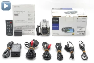 ▶️【 MINT w/Box 】SONY HDR-CX560V Handycam Camcorder Silver Tested From Japan - Picture 1 of 10