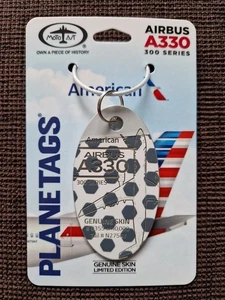 Planetags American Airlines A330 N275AY Aviation Tag Airplane Skin Rare - Bild 1 von 2