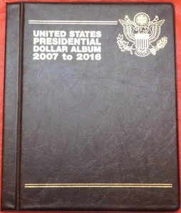 New 2007-2016 Gardmaster US P & D Presidential 1 Dollar Empty Album - Picture 1 of 2