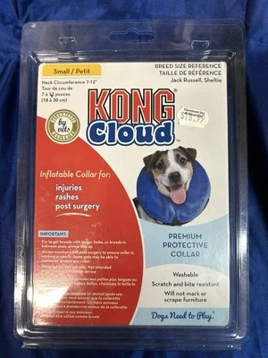 Coleira de cachorro OBO KONG nuvem cone donut, inflável, cão/gato - Pequeno, pescoço 7-12" - Imagem 1 de 2