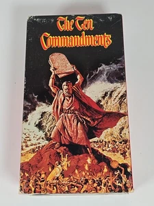 The Ten Commandments VHS 1956 Color - Picture 1 of 5