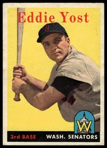 1958 Topps #173 Eddie Yost - Picture 1 of 2