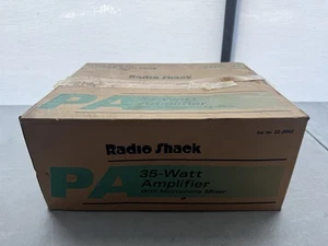 Radio Shack MPA-46 35-Watt PA Amplifier 32-2042 ~ NEW OB NEVER USED - Picture 1 of 5