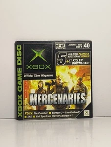 DISC ONLY- OFFICIAL XBOX MAGAZINE DEMO DISC #40 ORIGINAL MICROSOFT XBOX Vintage  - Picture 1 of 2