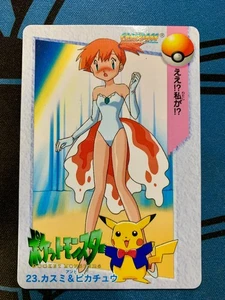 Misty & Pikachu #23 Carddass Bandai 1998 serie anime giapponese #2322 - Foto 1 di 19