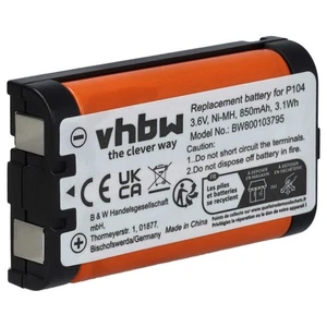 Bateria do Panasonic KX-TGA500 KX-TGA523 KX-TGA520 KX-TGA520M 850mAh 3,6V - Zdjęcie 1 z 9