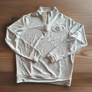 Peter Millar Crown Sport 1/4 Zip Pullover Herren Small Stretch Sweater Logo Neu - Bild 1 von 8