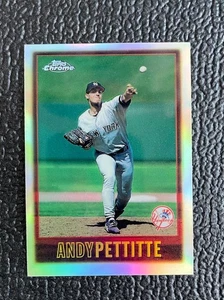 🔥ANDY PETTITTE 1997 TOPPS CHROME REFRACTOR!🔥YANKEES! - Picture 1 of 2
