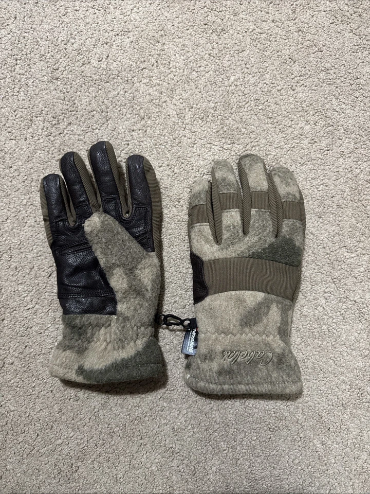 Cabela's Wooltimate Thinsulate Outfitter Camo Gloves Large - Image 1 of 3