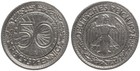 Deutschland - 50 Pfennig Deutsches Reich - Reichspfennig verschiedene Jahrgänge
