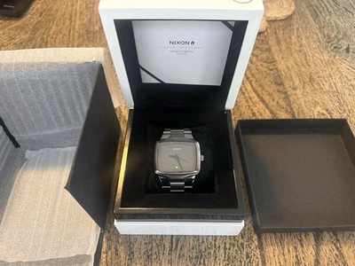 Reloj Automático Suizo Nixon Player XL Gunmetal Edición Limitada Nuevo Foto 1 de 4