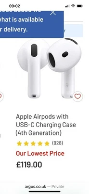 Apple Airpods 4a generazione con Custodia di Ricarica USB-C Bianco (Incisione) - Immagine 1 di 4
