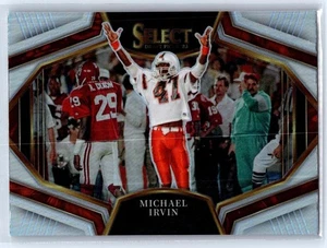 2023 Select Draft Picks Michael Irvin #SN-8 Select Snapshots Silver Prizm Miami - Picture 1 of 2