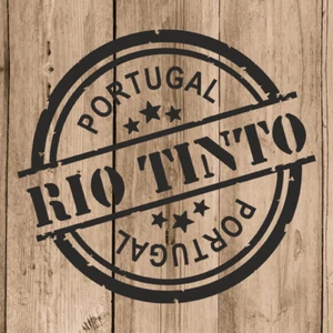 Vinilo de Corte Rio Tinto Pegatina Rio Tinto Portugal 10 cm Adhesivo Pared Coche - Bild 1 von 4