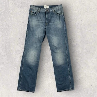 Pantalones de mezclilla Mustang 32 X 32 clásicos azules tramper ropa de trabajo lavado medio para hombre Foto 1 de 4