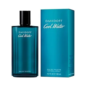 Davidoff Cool Water For Men. Eau De Toilette Spray 4.2oz 125ml  - Picture 1 of 4