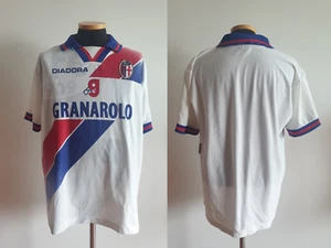 (L) BOLOGNA SHIRT JERSEY MAGLIA ITALY ITALIA FOOTBALL CAMISETA BAGGIO - Picture 1 of 19