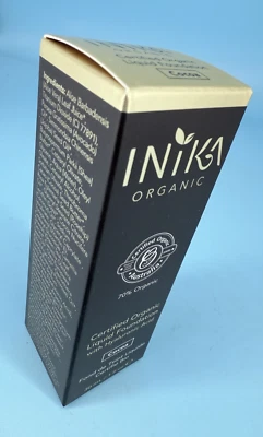 INIKA Organic Liquid Foundation w Hyaluronic Acid - Cocoa - 1oz - Image 1 of 4