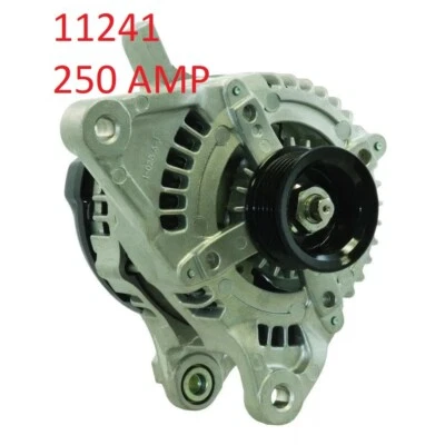 250 HIGH AMP Alternator Jeep Grand Cherokee V8 5.7L 345cid 2007-2008 11241 - Image 1 of 2