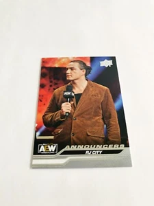 RJ City 2024 Upper Deck AEW Base Card # 100 - Picture 1 of 2