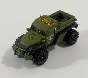 2013 Matchbox Road Raider Military Police Army Green 1:64 Loose Diecast Vehicle - Picture 1 of 8