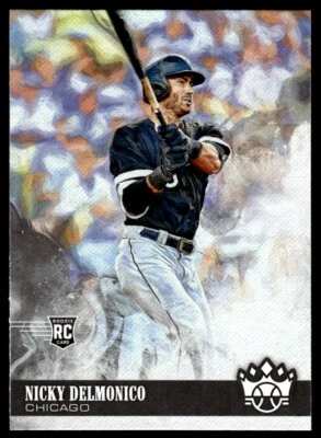 2018 Panini Diamond Kings Nicky Delmonico Rookie Chicago White Sox #89 R28 - Image 1 of 2